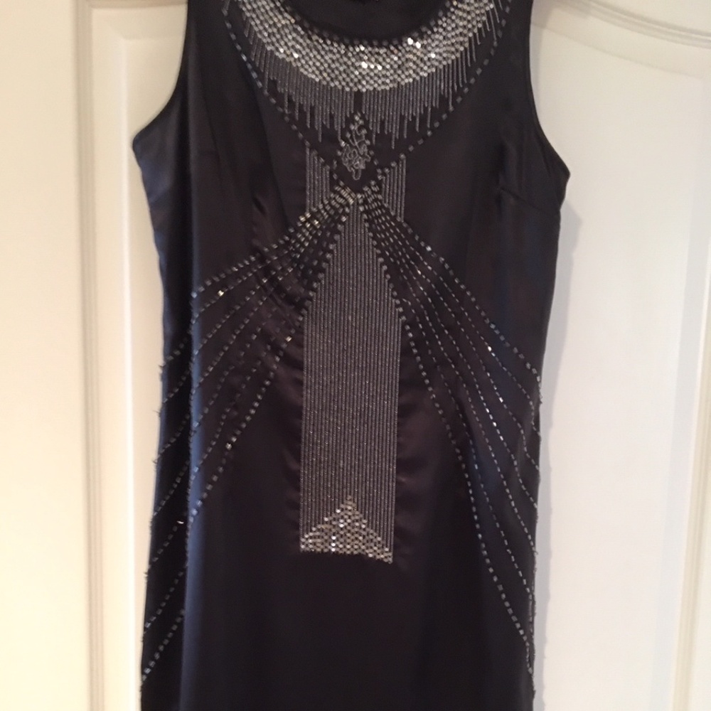 Vertigo Paris Rhinestone Cocktail Dress